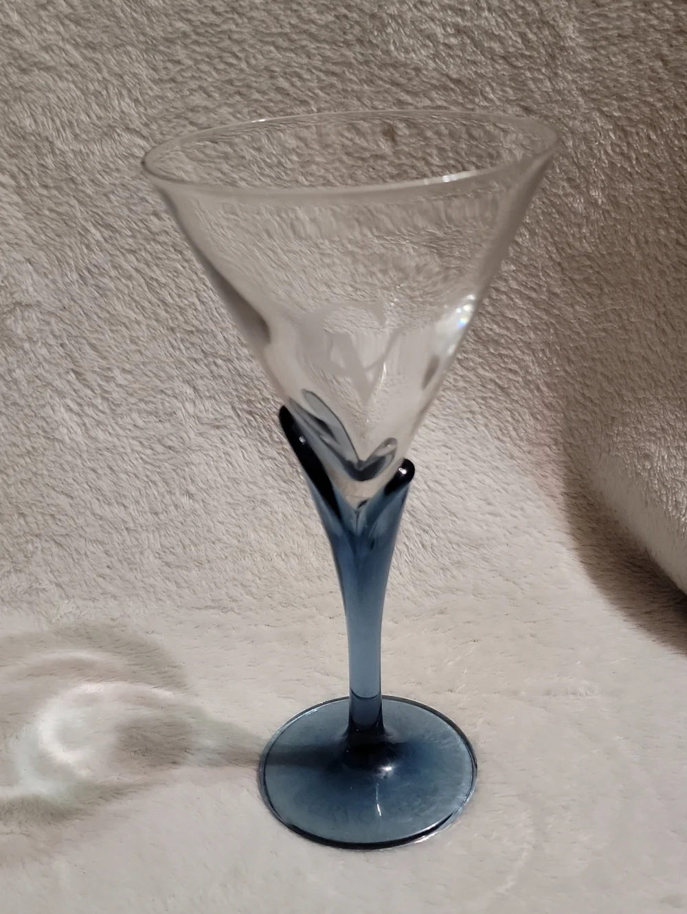 Luigi Bormioli Courvoisier martini glass and Courvoisier cognac Shot Glass